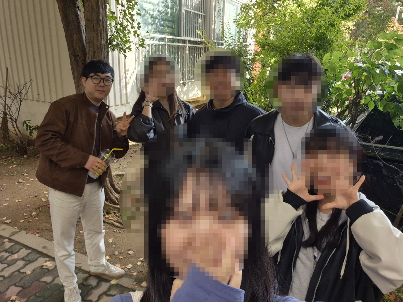 수강생들과 함께한 외부 현장 교육